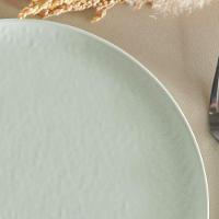 Prato Raso Melamina Texture 20cm Erva Doce - 6