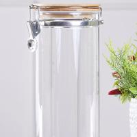 Pote De Vidro Hermético Com Tampa Redondo 1,5l 23x10cm - 2