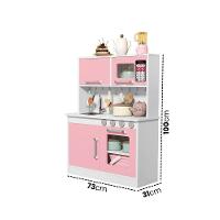 Cozinha Infantil 100% Mdf Valentina Com Microondas Forno Pia E Torneira - 4