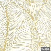Papel De Parede 45cm X 5m Folhas Douradas - Tudo Em Caixa - 2