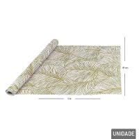 Papel De Parede 45cm X 5m Folhas Douradas - Tudo Em Caixa - 3