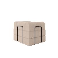 Poltrona Solteiro D-plus 90 Cm Monaco - Boucle Bege Boucle Bege - 7