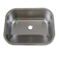 Tanque De Aço Inox 55x45 Com Cuba Ampla E Instalação Completa Para Lavanderia - 2