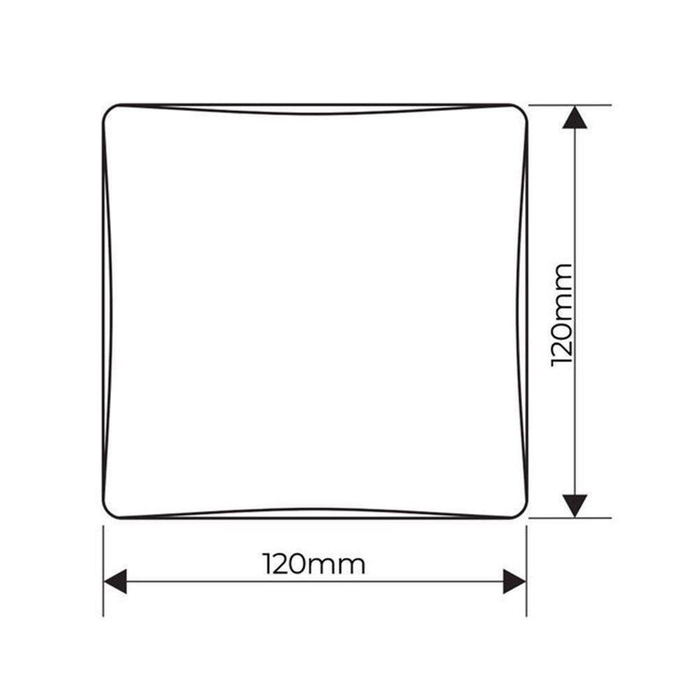 Placa Cega Com Suporte Fame Habitat Onix 4x4 Onix - 2