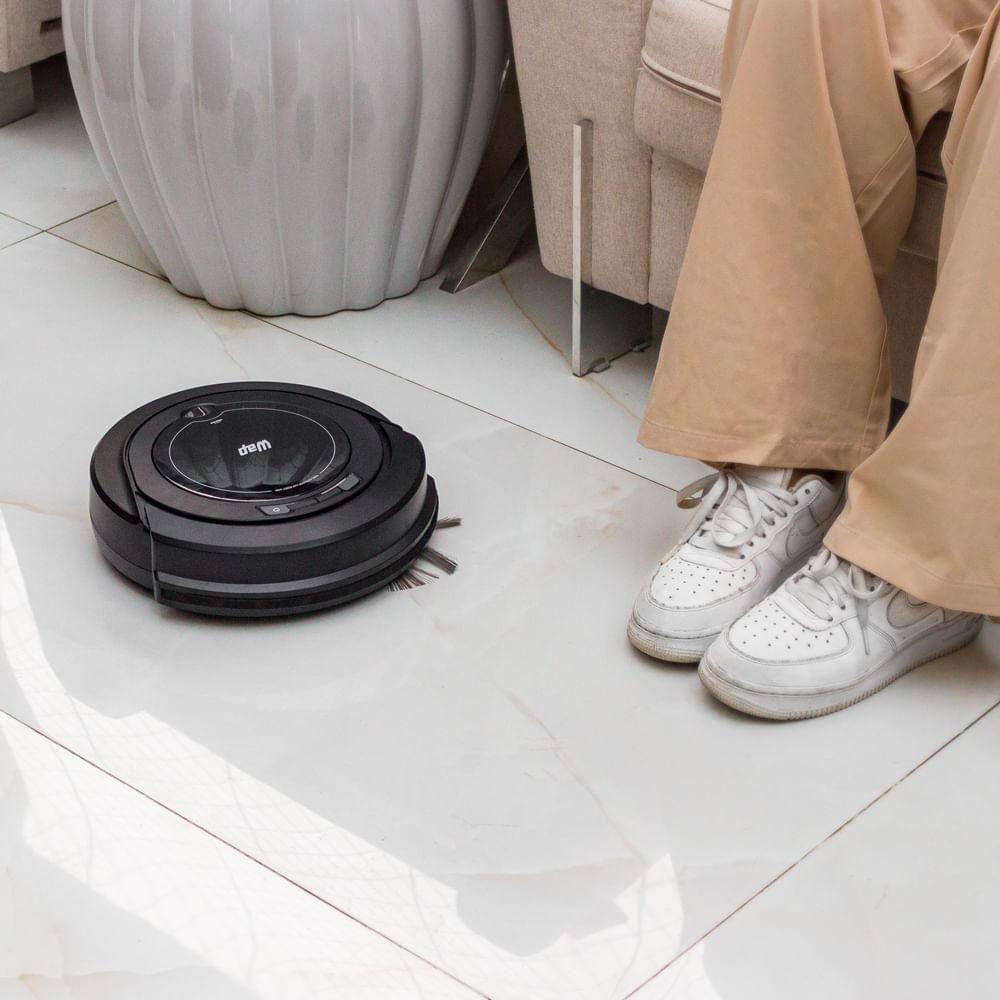 Robô Aspirador De Pó Wap Robot W90 Carregador Bivolt - 3