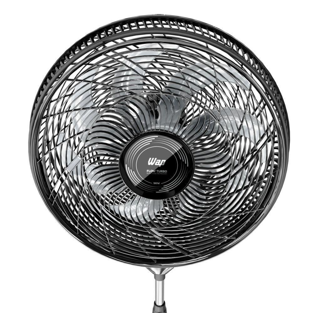 Ventilador 50 Cm 8 Pás Wap Flow Turbo Coluna 220V - 9