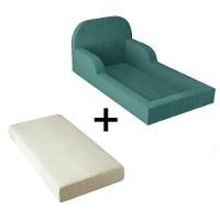 Cama Colchão Montessoriana Infantil Proteção Lateral Balaqui Azul - 3