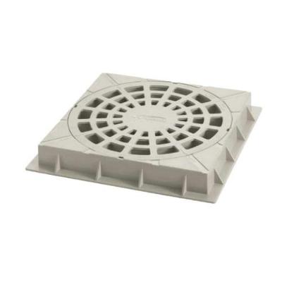 Caixa Tampa Vazada Com Suporte 300mm Pvc Reforçado - 36x36cm