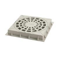 Caixa Tampa Vazada Com Suporte 300mm Pvc Reforçado - 36x36cm - 1