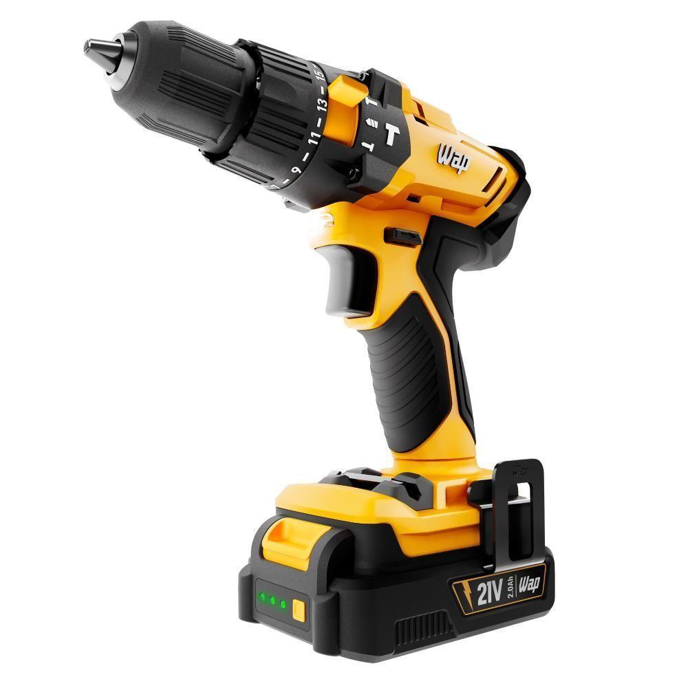 Parafusadeira E Furadeira De Impacto 21V WAP K21 Id02 - 1