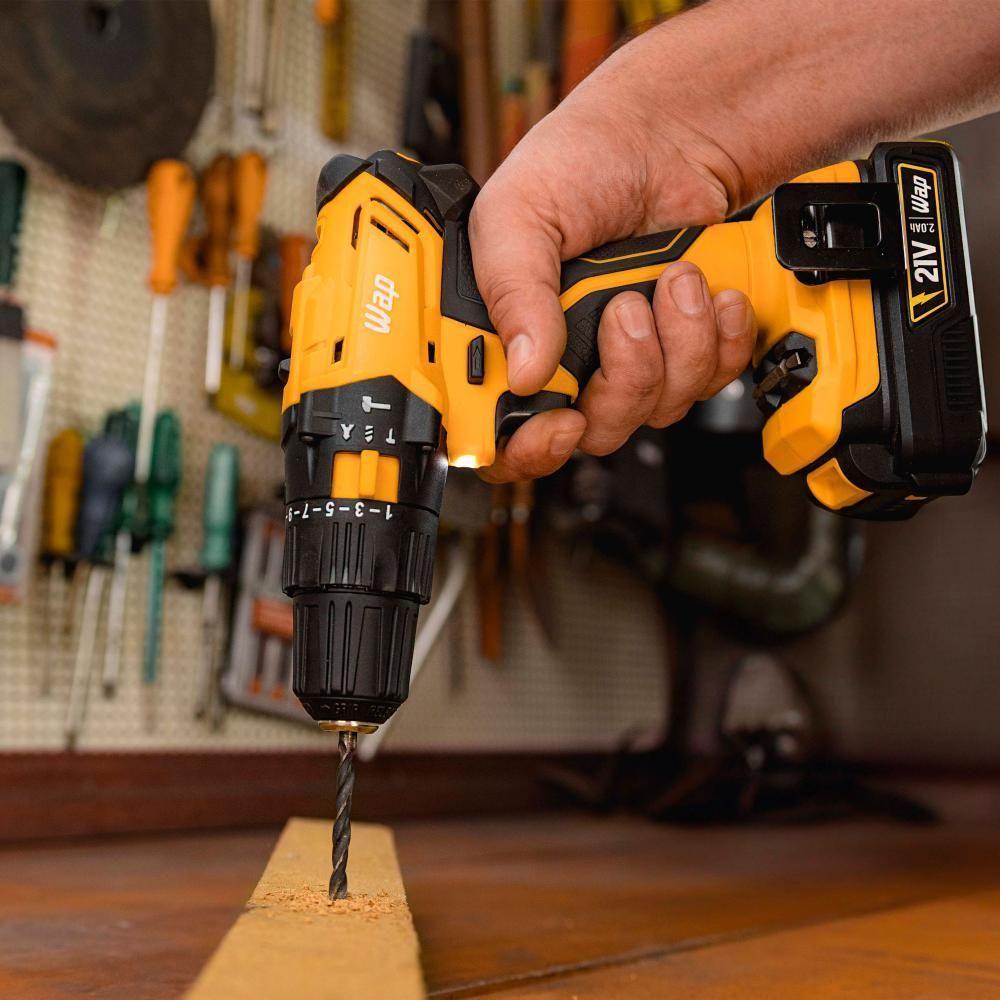 Parafusadeira E Furadeira De Impacto 21V WAP K21 Id02 - 7