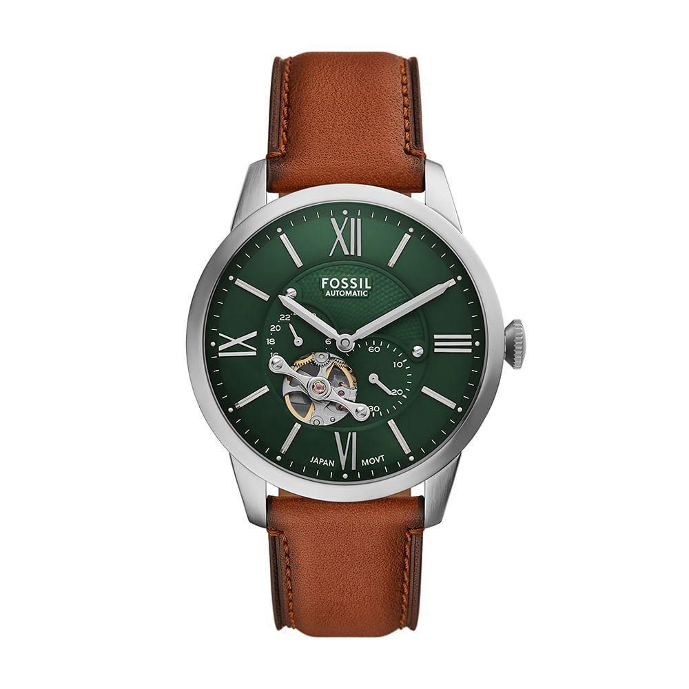 Relógio Fossil Masculino Townsman Prata - Me3265-0vn - 1