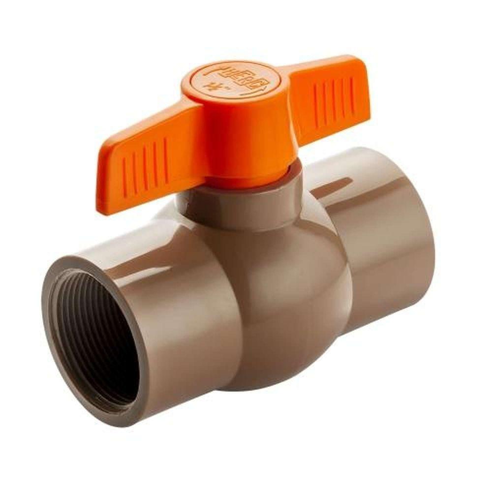 Registro Esfera Rosca Interna 1.1-2'' - Herc - Venda: Múltiplo De 2 Unidades - 1