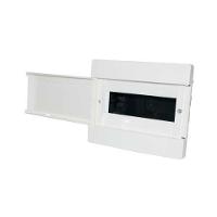 Caixa De Distribuição Embutir 9 Din - 6 Ul Para Disjuntor - Branco E Preto - 1