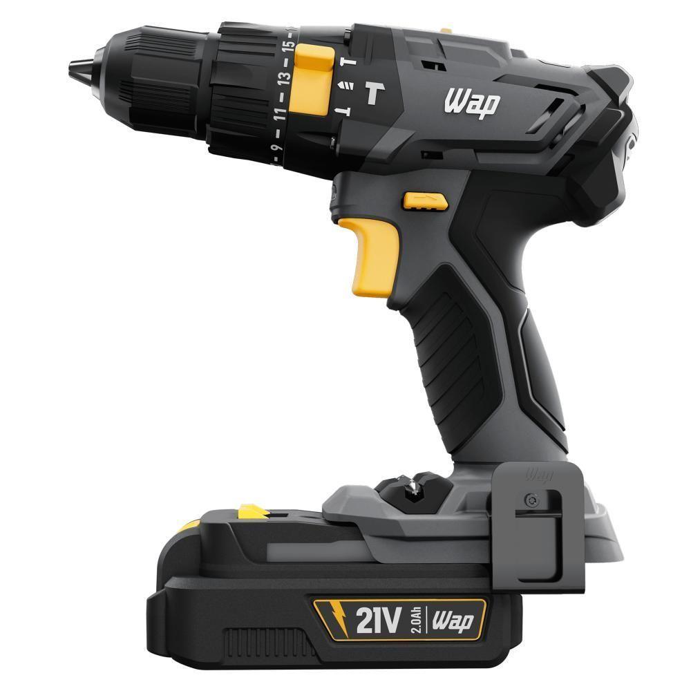 Parafusadeira E Furadeira De Impacto 21V WAP K21 Id01 - 9