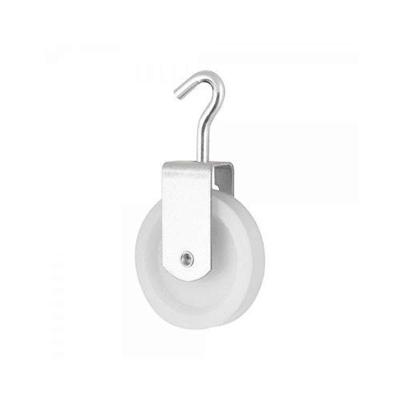 Roldana Para Poço Com Gancho 8cm - Ideal Para Levantamento De Baldes E Sistemas Manuais