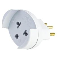 Adaptador Pino 3p 10a Branco Universal Pvc - Sistema Novo Padrão - 30 Unidades - 1