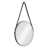 Espelheira Adnet 50 Cm Com Alça Preto - 1