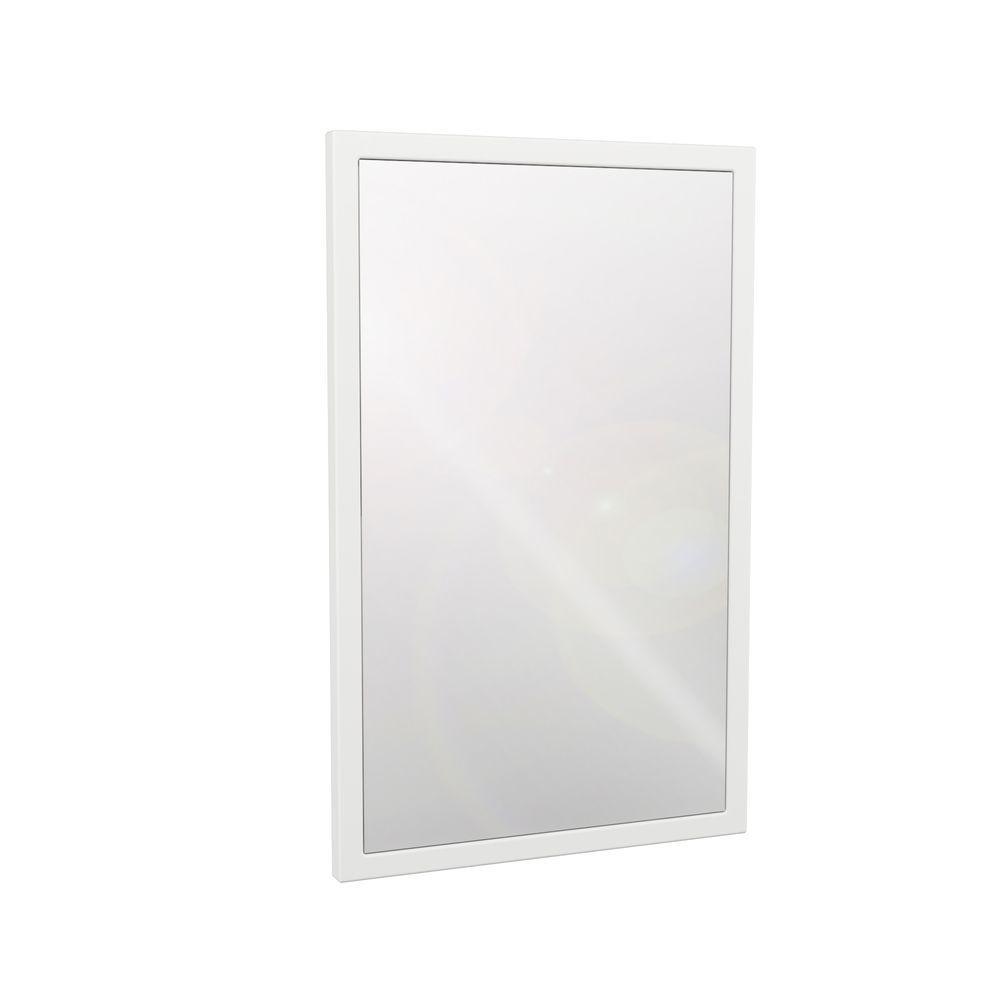 Espelheira Para Banheiro Iron 57x36 Cm Branco - 1