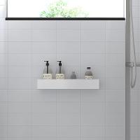 Porta Shampoo Linear 60cm Branco - 2