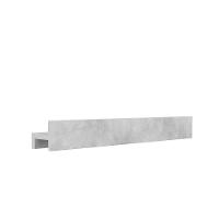 Porta Shampoo Linear 80cm Concreto - 1