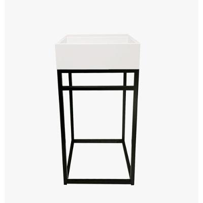 Base Box Iron 40x40 Cm Branco Fosco