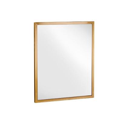 Espelheira Iron 64x55 Cm Dourado