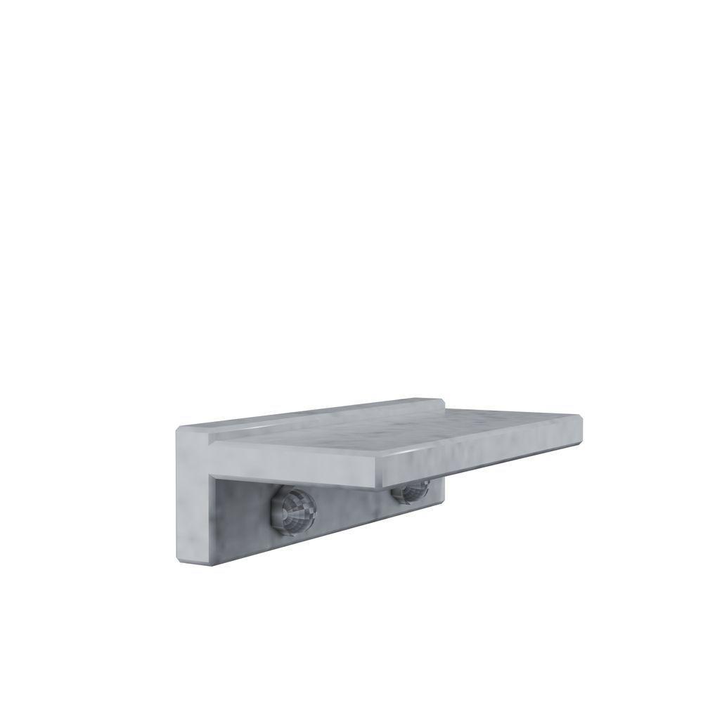 Prateleira Porta Shampoo Slim 20cm Concreto - 1