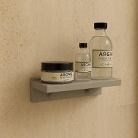 Prateleira Porta Shampoo Slim 20cm Concreto - 2