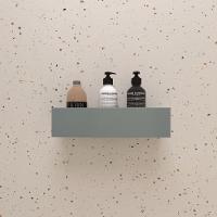 Porta Shampoo Linear 40cm Chumbo Fosco - 2