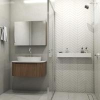 Porta Shampoo Linear 80cm Branco Standard - 3