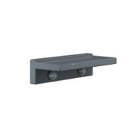 Prateleira Porta Shampoo Slim 20cm Chumbo Fosco - 1