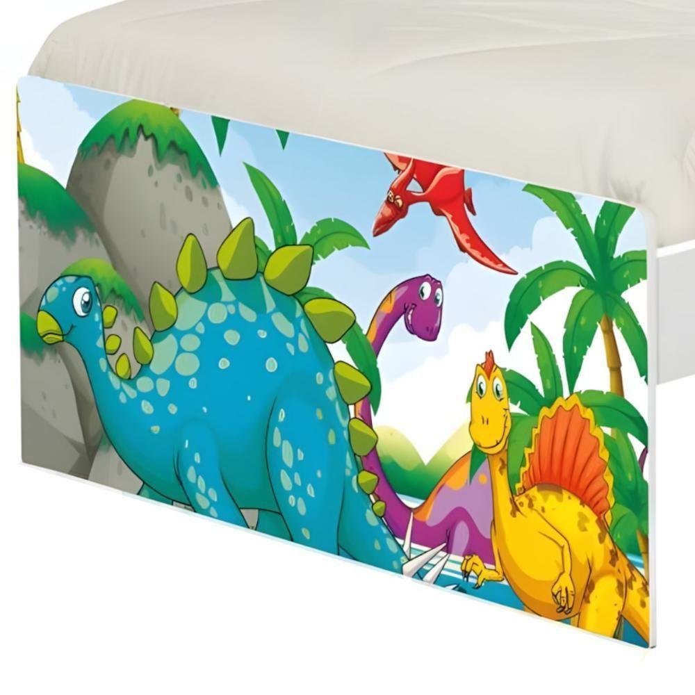 Cama Juvenil Zap Terra Dos Dinossauros Com Colchão - 4