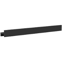 Porta Shampoo Linear 120cm Preto Fosco - 1