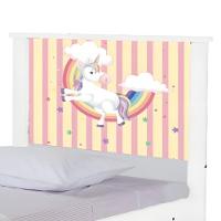 Bi Cama Juvenil Zap Com Cabeceira Unicórnio Meigo - 5