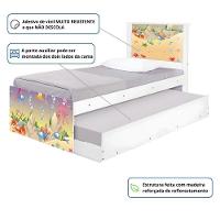 Bi Cama Juvenil Zap Com Cabeceira Fundo Do Mar Feliz - 3