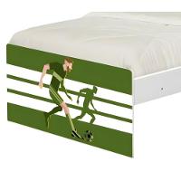 Bi Cama Juvenil Zap Futebol Jogador Com Colchões - 5