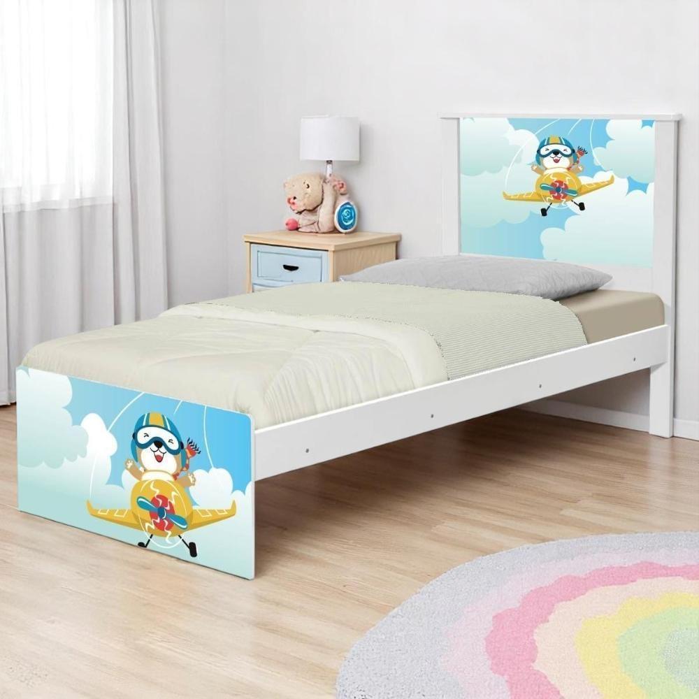 Bi Cama Juvenil Zap Ursinho Patrulheiro Com Colchões - 1