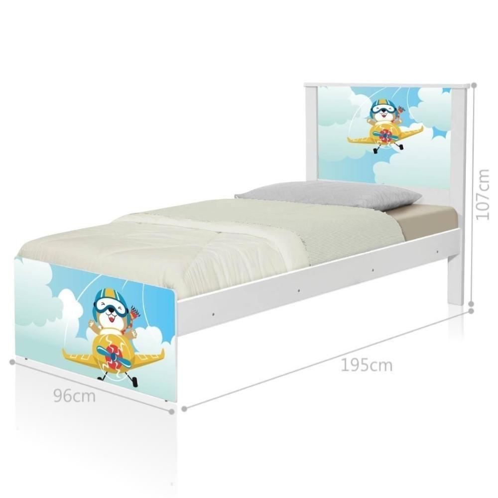 Bi Cama Juvenil Zap Ursinho Patrulheiro Com Colchões - 3