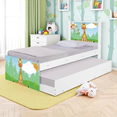Bi Cama Juvenil Zap Com Cabeceira Safari Girafa