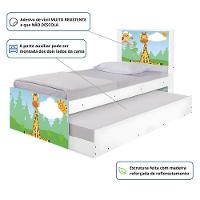 Bi Cama Juvenil Zap Com Cabeceira Safari Girafa - 3