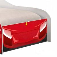 Mini Cama Joy Infantil Velocista Vermelho Com Colchão - 5