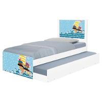 Bi Cama Juvenil Zap Com Cabeceira Ursinho Pirata - 6