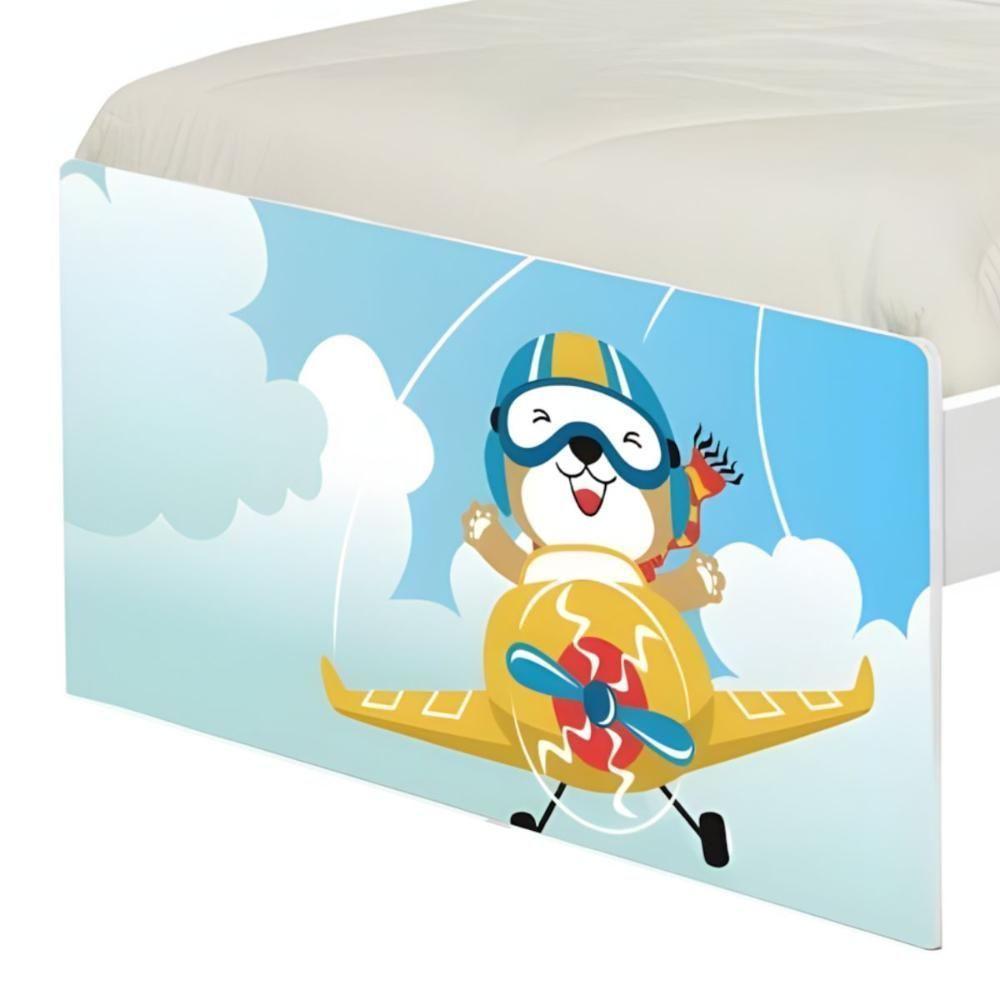 Cama Juvenil Zap Ursinho Patrulheiro Com Colchão - 5