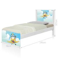 Cama Juvenil Zap Ursinho Patrulheiro Com Colchão - 3