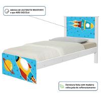 Cama Juvenil Zap Foguete Espacial Com Colchão - 2