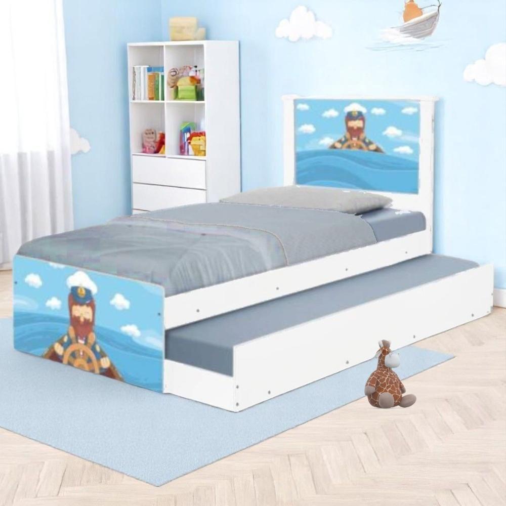 Bi Cama Juvenil Zap Com Cabeceira Marinheiro - 1