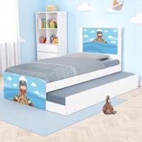 Bi Cama Juvenil Zap Com Cabeceira Marinheiro - 1