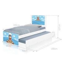 Bi Cama Juvenil Zap Com Cabeceira Marinheiro - 2