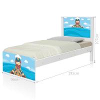 Bi Cama Juvenil Zap Marinheiro Com Colchões - 3